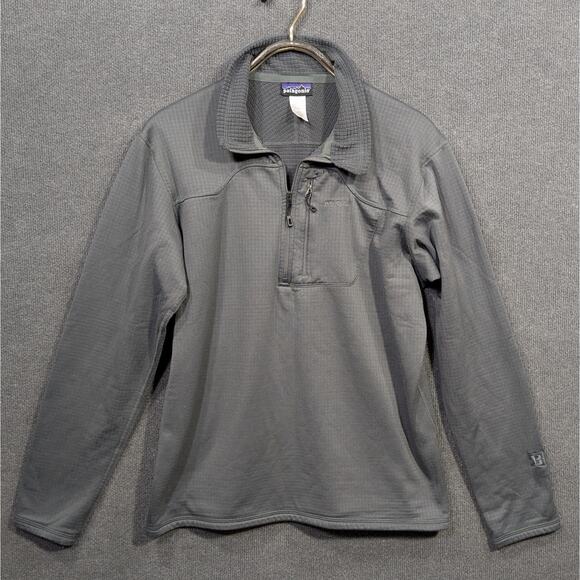 Patagonia R1 Pullover Mens XL Jacket Grid Fleece Hiking Half Zip Sweatshirt - Picture 1 of 10